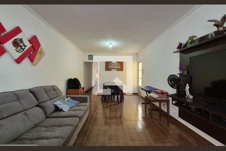 Casa 1 - Sala de casa à venda com 5 quartos, 284m² em Vila Francisco Matarazzo, Santo André