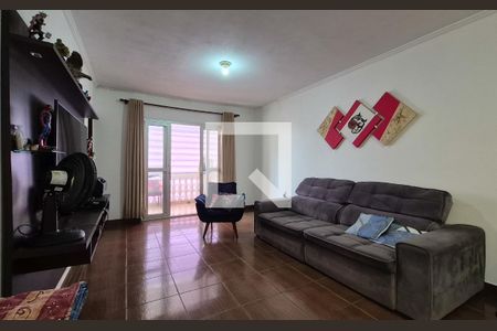 Casa 1 - Sala de casa à venda com 5 quartos, 284m² em Vila Francisco Matarazzo, Santo André