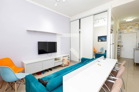 Sala de apartamento para alugar com 1 quarto, 43m² em Bela Vista, São Paulo