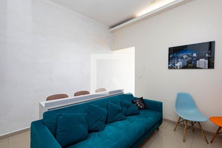 Sala de apartamento para alugar com 1 quarto, 43m² em Bela Vista, São Paulo