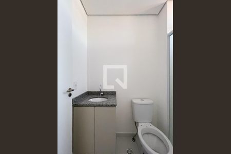 Banheiro de apartamento para alugar com 1 quarto, 25m² em Vila Campestre, São Bernardo do Campo