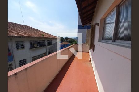 Varanda Sala/Cozinha de apartamento para alugar com 1 quarto, 41m² em Centro, São Vicente