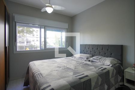 Suíte de apartamento para alugar com 2 quartos, 63m² em São Sebastião, Porto Alegre