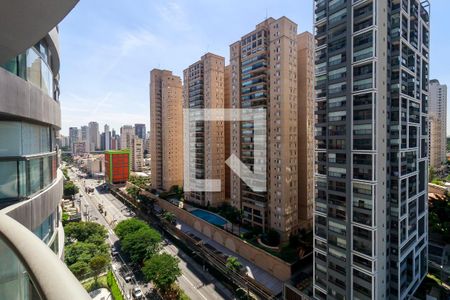 Sala - Vista de apartamento à venda com 1 quarto, 51m² em Jardim das Acacias, São Paulo