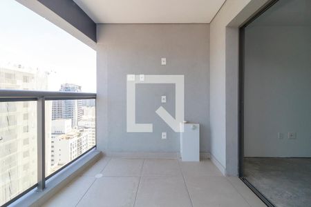 Studio - Varanda de kitnet/studio para alugar com 1 quarto, 31m² em Jardim das Acacias, São Paulo