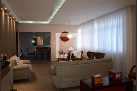 Sala de apartamento à venda com 4 quartos, 283m² em Santo Agostinho, Belo Horizonte