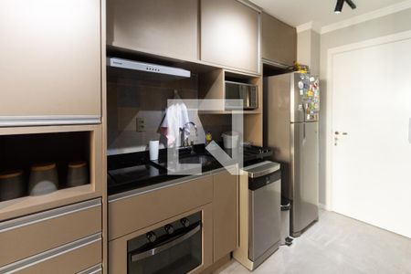 Sala/Cozinha de apartamento para alugar com 1 quarto, 34m² em Indianópolis, São Paulo