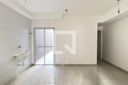 Sala/Cozinha de apartamento para alugar com 1 quarto, 38m² em Vila Mangalot, São Paulo