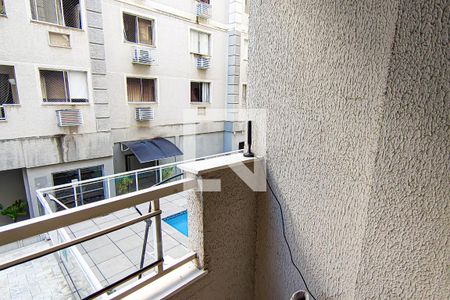 Varanda da Sala de apartamento à venda com 2 quartos, 57m² em Taquara, Rio de Janeiro