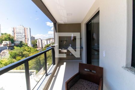 Varanda de kitnet/studio para alugar com 1 quarto, 39m² em Ingá, Niterói