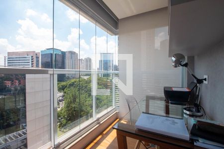 Varanda gourmet de apartamento à venda com 4 quartos, 189m² em Jardim Morumbi, São Paulo