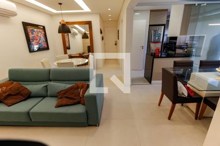 Sala de apartamento para alugar com 2 quartos, 74m² em Jardim Fonte do Morumbi, São Paulo