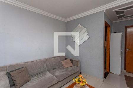 Sala  de apartamento para alugar com 2 quartos, 56m² em Campanário, Diadema