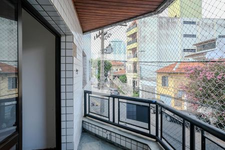 Varanda da sala de apartamento para alugar com 3 quartos, 117m² em Cerâmica, São Caetano do Sul