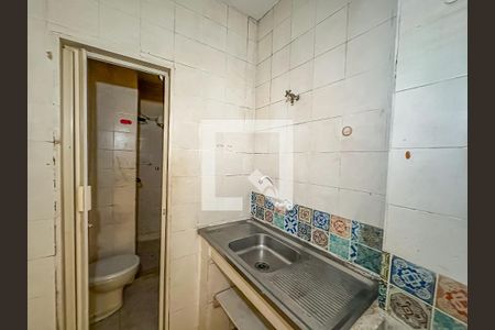 Cozinha de kitnet/studio para alugar com 1 quarto, 20m² em Flamengo, Rio de Janeiro