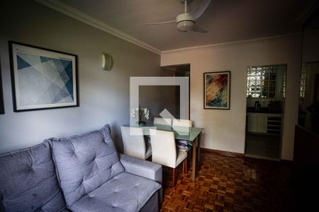 Sala de apartamento à venda com 3 quartos, 84m² em Havaí, Belo Horizonte