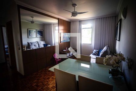 Sala de apartamento à venda com 3 quartos, 84m² em Havaí, Belo Horizonte