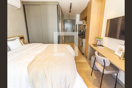 Studio de kitnet/studio para alugar com 1 quarto, 25m² em Vila Regente Feijó, São Paulo