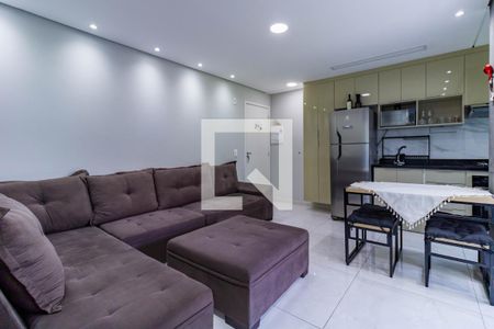 Sala de apartamento para alugar com 2 quartos, 48m² em Jardim Ampliacao, São Paulo