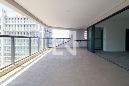Sala - Varanda de apartamento à venda com 4 quartos, 227m² em Chácara Santo Antônio (zona Sul), São Paulo