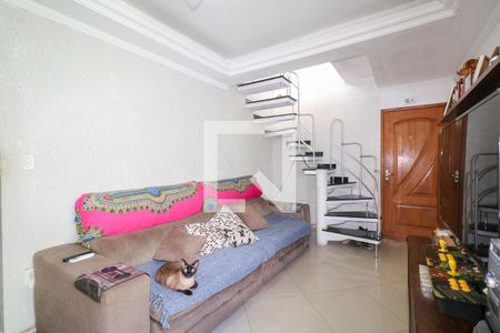 Sala de apartamento à venda com 2 quartos, 186m² em Nova Gerti, São Caetano do Sul