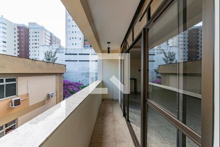 Varanda da Sala de apartamento à venda com 4 quartos, 140m² em Buritis, Belo Horizonte