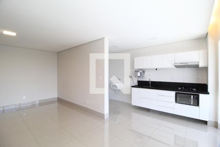 Sala de apartamento para alugar com 2 quartos, 70m² em Tibery, Uberlândia