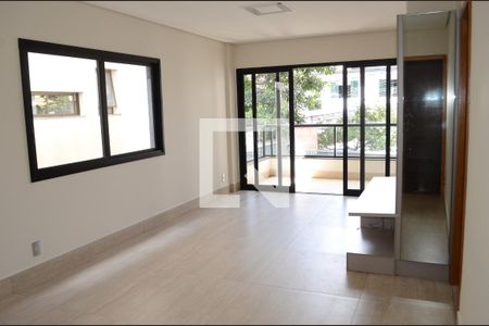 Sala de apartamento para alugar com 3 quartos, 85m² em Serra, Belo Horizonte