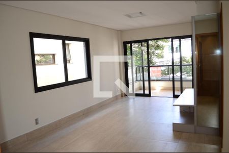 Sala de apartamento para alugar com 3 quartos, 85m² em Serra, Belo Horizonte