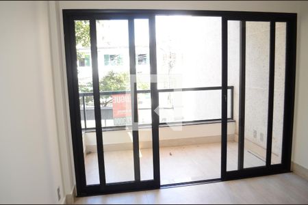 Sala de apartamento para alugar com 3 quartos, 85m² em Serra, Belo Horizonte