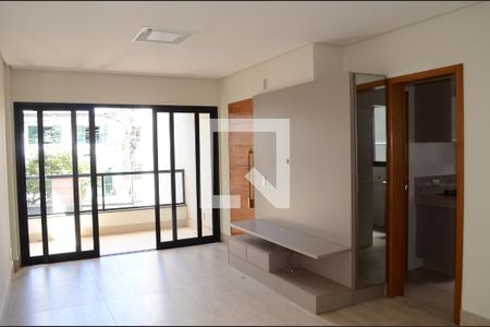 Sala de apartamento para alugar com 3 quartos, 85m² em Serra, Belo Horizonte