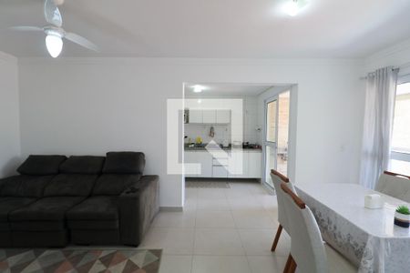 Sala de apartamento para alugar com 2 quartos, 84m² em Loteamento Joao Batista Juliao, Guarujá