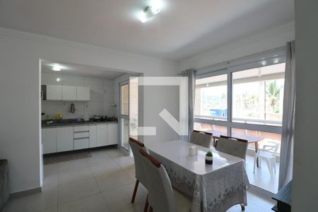 Sala de apartamento para alugar com 2 quartos, 84m² em Loteamento Joao Batista Juliao, Guarujá