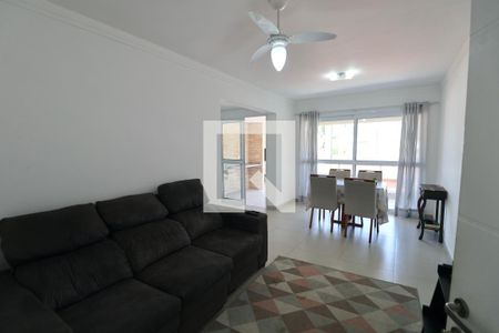 Sala de apartamento para alugar com 2 quartos, 84m² em Loteamento Joao Batista Juliao, Guarujá