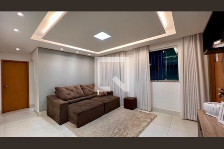 sala de apartamento à venda com 3 quartos, 90m² em Nova Vista, Belo Horizonte