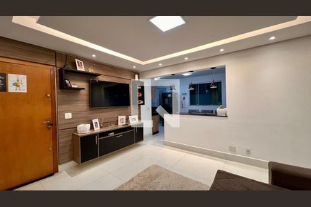 sala de apartamento à venda com 3 quartos, 90m² em Nova Vista, Belo Horizonte