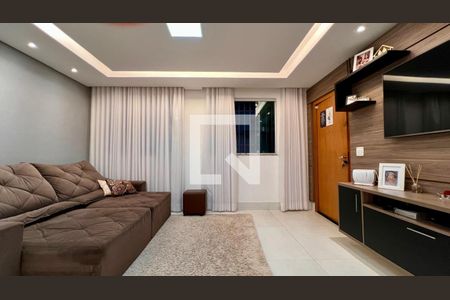sala de apartamento à venda com 3 quartos, 90m² em Nova Vista, Belo Horizonte