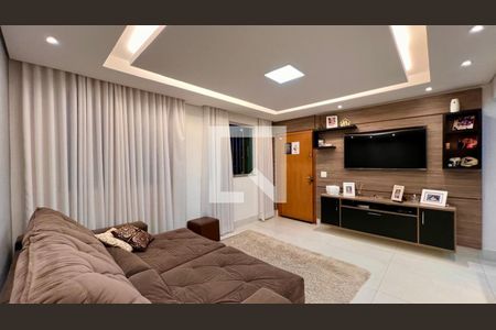 sala de apartamento à venda com 3 quartos, 90m² em Nova Vista, Belo Horizonte