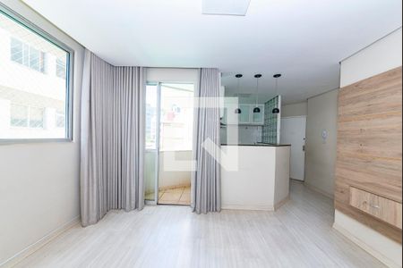 Sala de apartamento à venda com 2 quartos, 50m² em Buritis, Belo Horizonte