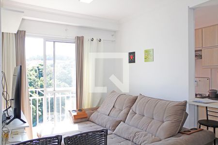 Sala de apartamento para alugar com 2 quartos, 49m² em Dos Ortizes, Valinhos