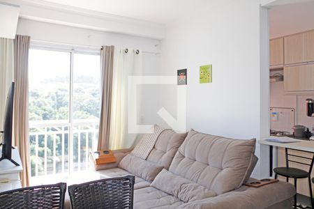 Sala de apartamento para alugar com 2 quartos, 49m² em Dos Ortizes, Valinhos