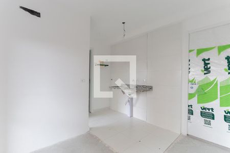 Sala/Cozinha de apartamento à venda com 1 quarto, 26m² em Vila Pauliceia, São Paulo
