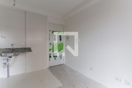 Sala/Cozinha de apartamento à venda com 1 quarto, 26m² em Vila Pauliceia, São Paulo
