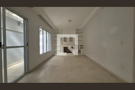 Sala de casa de condomínio à venda com 3 quartos, 131m² em Vila Valparaíso, Santo André