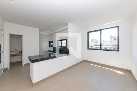 Sala de apartamento à venda com 2 quartos, 61m² em Grajaú, Belo Horizonte