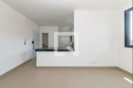 Sala de apartamento à venda com 2 quartos, 61m² em Grajaú, Belo Horizonte
