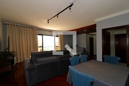 Sala de apartamento à venda com 3 quartos, 127m² em Vila Marina, Santo André