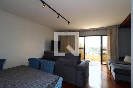 Sala de apartamento à venda com 3 quartos, 127m² em Vila Marina, Santo André