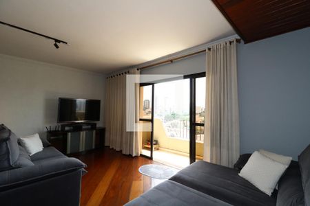 Sala de apartamento à venda com 3 quartos, 127m² em Vila Marina, Santo André