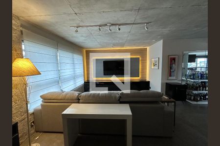 Sala de apartamento para alugar com 1 quarto, 90m² em Cidade Monções, São Paulo